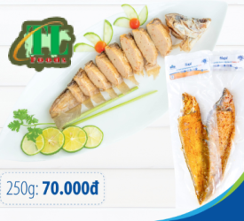 Cá thát lát rút xương ướp gia vị Hương sả -Cà Ri