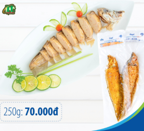 Cá thát lát rút xương ướp gia vị Hương sả -Cà Ri