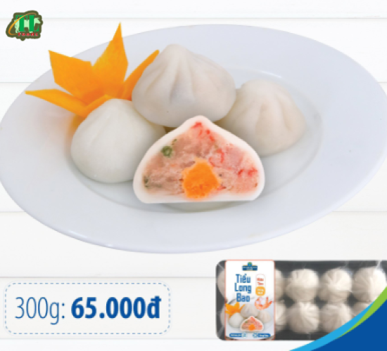 Tiểu long bao nhân tôm trứng muối 
